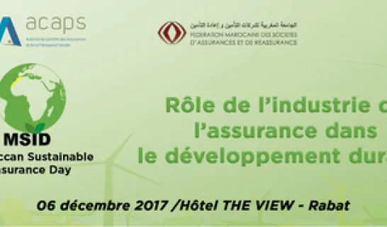 1st edition of Moroccan Sustainable Insurance Day 2017