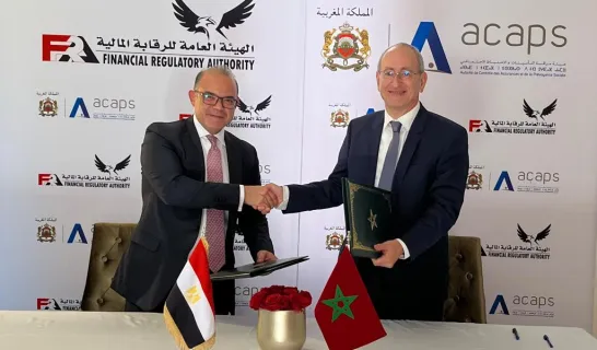 L'ACAPS conclut un mémorandum d’entente avec la Financial Regulatory Authority d’Egypte 