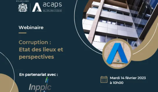 Lutte contre la corruption: L’ACAPS et l’INPPLC sensibilisent les intermédiaires d’assurance